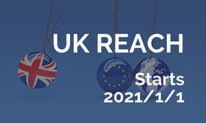 英國REACH認(rèn)證將于2021年1月1日開始實(shí)施